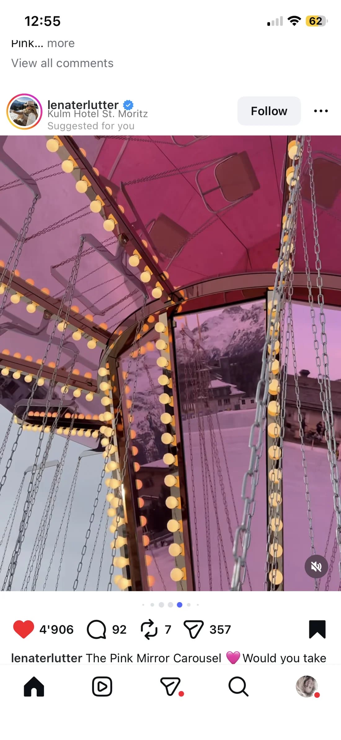 carousel in motion